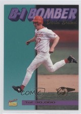 1995 Signature Rookies Tetrad B-1 Bomber /30000 Darin Erstad #B4 0hd6