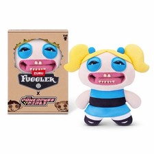 Fuggler Powerpuff Girls 9-Inch Plush Toy Bubbles ZURU Funny Ugly Monster In Hand