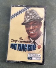 The Unforgettable Nat King Cole Cassette Collector's Edition SEALED New Digest
