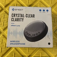 EMEET CRYSTAL-CLEAR CLARITY WIRELESS SPEAKER PHONE eMeet Luna