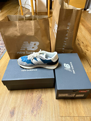 New Balance 237 Herren Sneaker Low Top Schnürung EU 44 Blau Grau MS237RTG