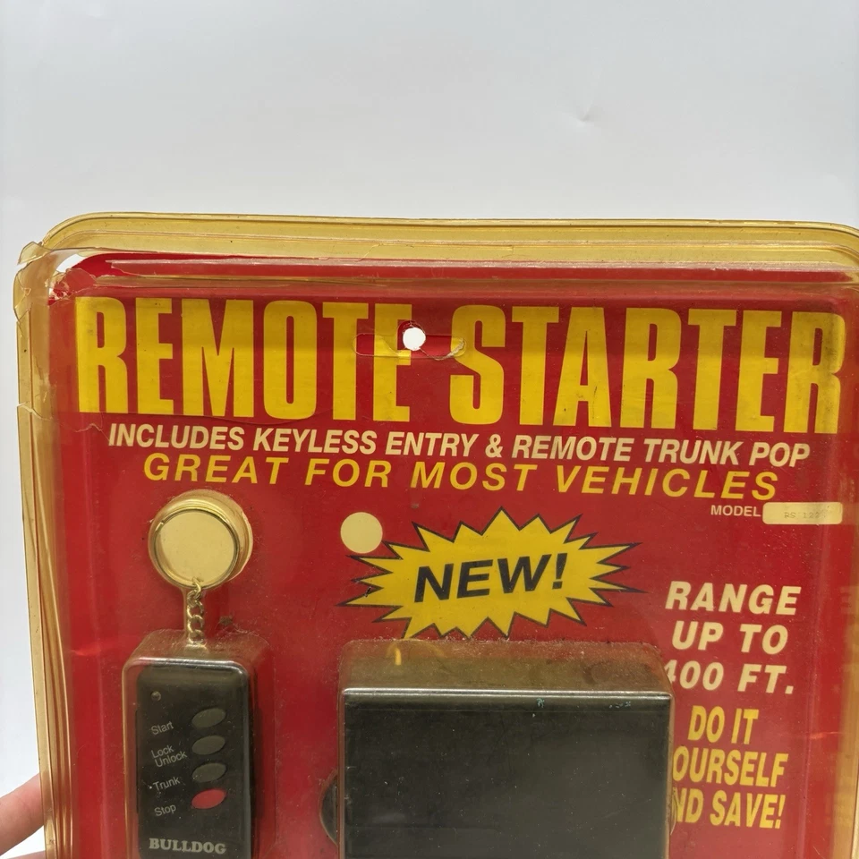 Bulldog Seguridad Control Remoto Coche Vehículo Arrancador Entrada Sin Llave Control Remoto RS122 NOS NUEVO Foto 3 de 4