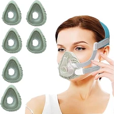 6 Pack CPAP Mask Liners, Covers for Seal CPA Mask Cushion Comfort Silky CPAP ...