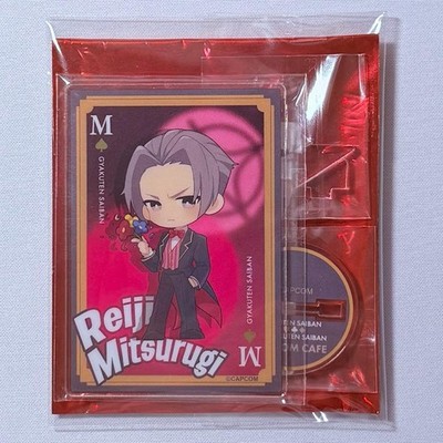 Ace Attorney × Capcom Café Card Acrylic Stand   Goken Reiji (Magician