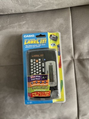 NEW Casio KL-120-Large EZ Label Maker Printer New, Sealed In Package