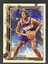 2025-26 Topps Holiday #H191 Rasheer Fleming RC Phoenix Suns