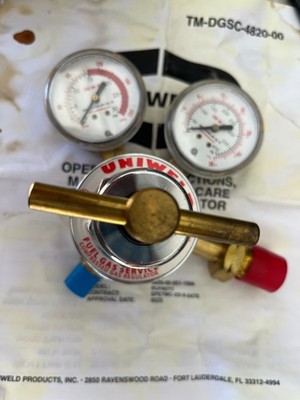Uniweld RUH8211 Single Stage Acetylene Regulator +++++++++++++++++++++