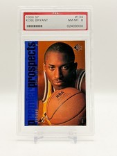 1996-97 SP Premier Prospects KOBE BRYANT Rookie Card RC - PSA 8. rookie card picture