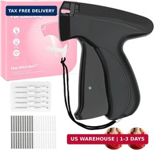 Black Micro Sewing Gun Stitch Gun for Clothes -4000 Fasteners Mini Tagging Gun S