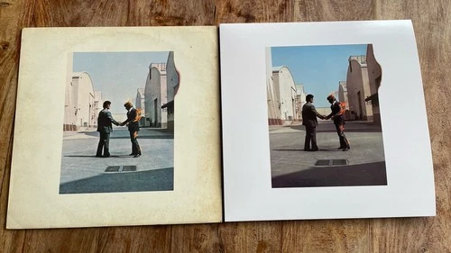 PINK FLOYD - WISH YOU WERE HERE   VG+(+MINT)/VG+ VINYL LP /FIRST PRESSING A1/B3
