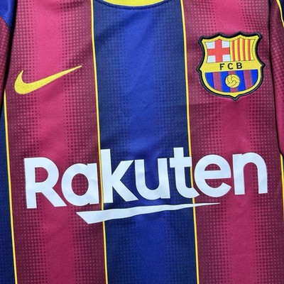 BARCELONA NIKE 2020/2021 FOOTBALL HOME JERSEY #10 MESSI SIZE “M
