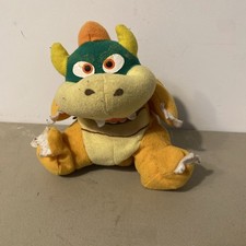 1997 VINTAGE NINTENDO 64 N64 BOWSER 6" PLUSH BEANBAG - BD A Missing Eyebrows
