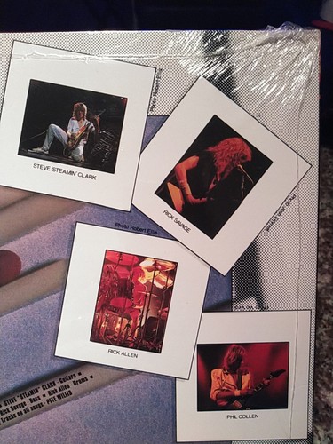 DEF LEPPARD PYROMANIA MERCURY RECORDS SEALED WITH SHRINK TEAR - Picture 11 of 16