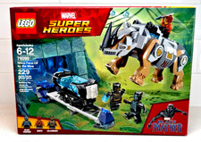 New: LEGO Marvel Black Panther Rhino Face-Off by the Mine 76099 – Retired!