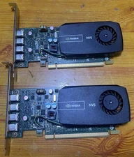 (Lot of 2) Dell Nvidia NVS 510 | 2GB GDDR3 4x MDP PCI-E GPU Grapics Card~ 09NPC8