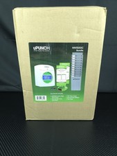 Upunch HN1500c Employee Time Clock Bundle With 100-Cards  1 Time Card Rack