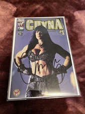 Chyna #1 Signed Autograph Comic Book WWF WWE 2000 Chaos Comics