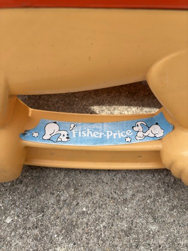 Fisher Price Rocking Puppy Dog Ride On Toy Vintage 1983 With Working Bell & Tail - Picture 2 of 10