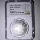 2022 Silver Krugerrand 1 oz — photo from another recent sale