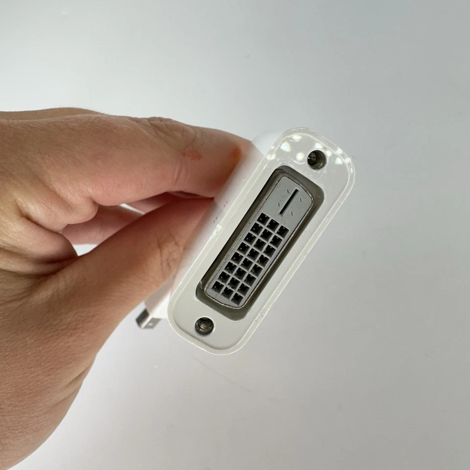 Apple A1305 Thunderbolt Mini DisplayPort to DVI Cable Monitor Adapter Genuine - Image 3 of 4