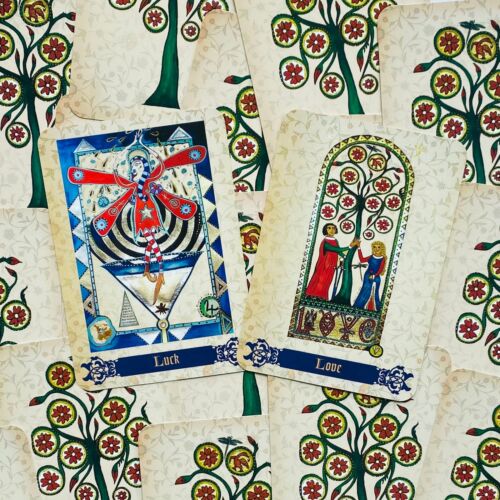 Rare Tarot Deck: Enchanted Spell Oracle Cards Set and Guidebook - 第 2/7 張圖片