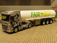 1/87 Herpa Daf Xf Sc Fair Gas Gastank-Sattelzug 943406