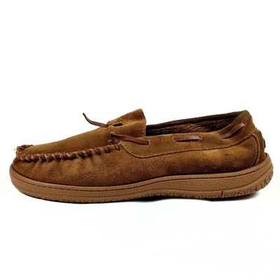 rockport men's slippers lined moccasins