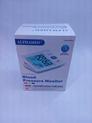 ALPHAMED Upper Arm Electronic Blood Pressure Monitor Model U85H - Picture 3 of 10