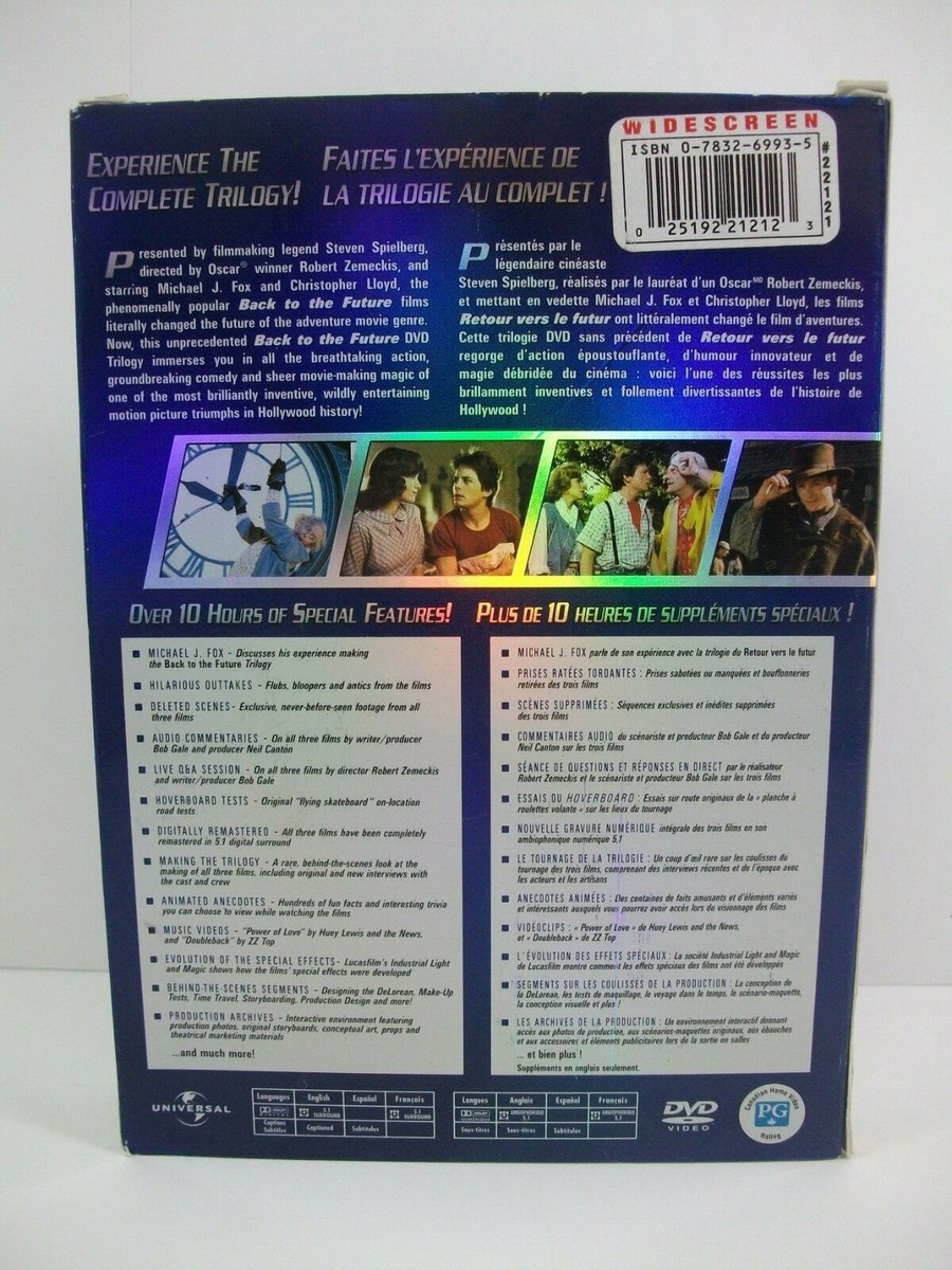 Back To The Future The Complete Trilogy DVD Box Set 25192212123| eBay