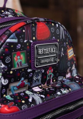 Loungefly Beetlejuice Mini Backpack | eBay display picture 3