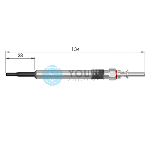 6 X YOU.S Original Glow Plugs for BMW X3/x4 xDrive 30d 35d