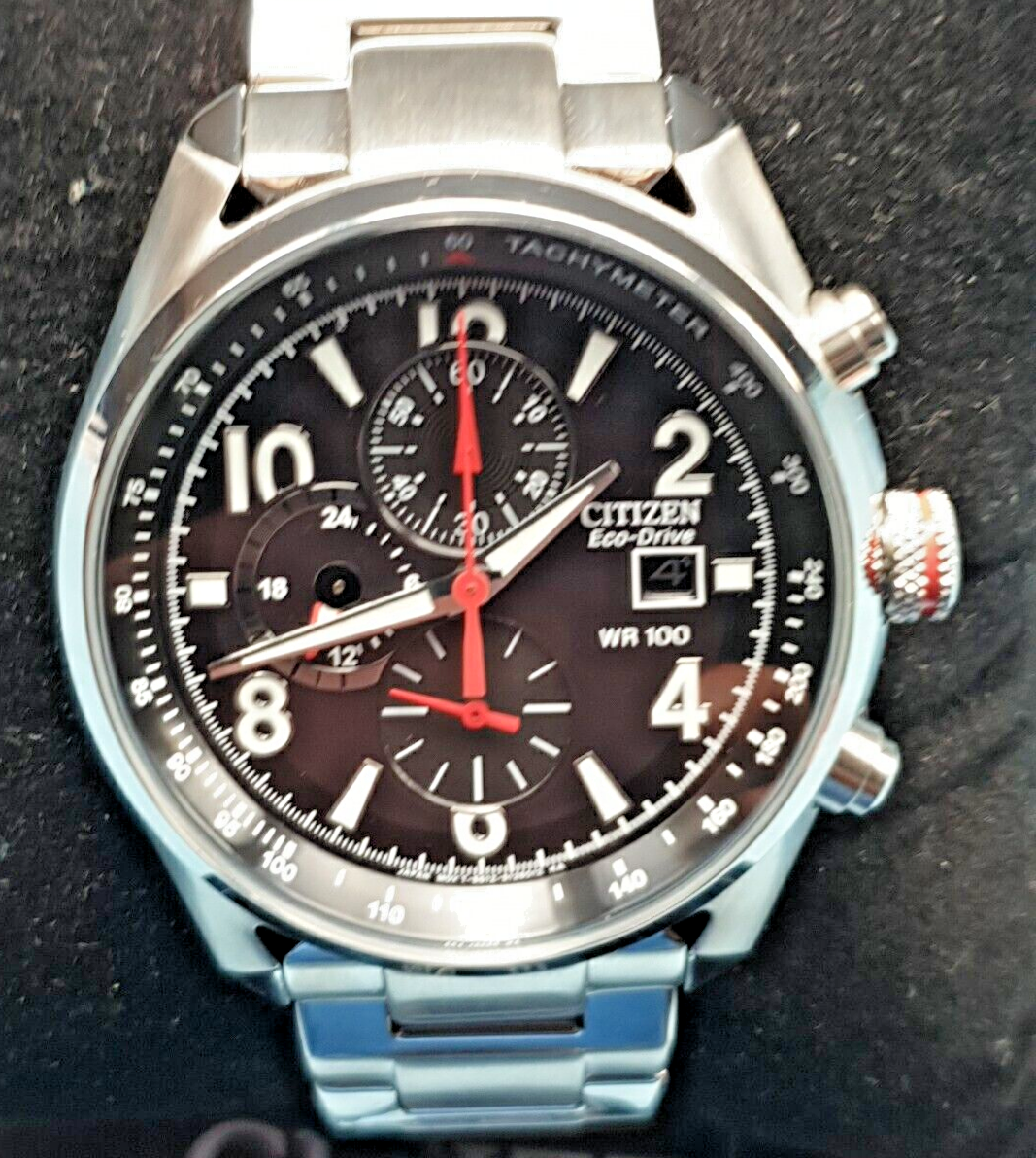 Gents Citizen Eco-drive B612 Caibre Chrono Watch - 100m for sale  
