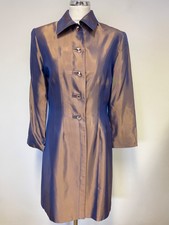 Js Collections Bronze 2 Tone Special Occasion Coat Size 12