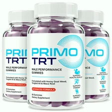 (3 Pack) Primo TRT Gummies, PrimoTRT Performance Gummy for Men