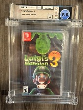 Luigi's Mansion 3 Nintendo Switch, New Sealed GRADED WATA 9.0/A 