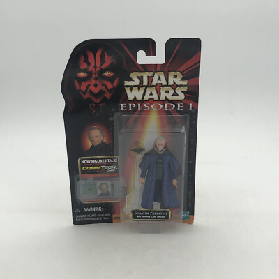 Senator Palpatine Senate Cam Droid Star Wars Episode I CommTech 1998 Figure VTG