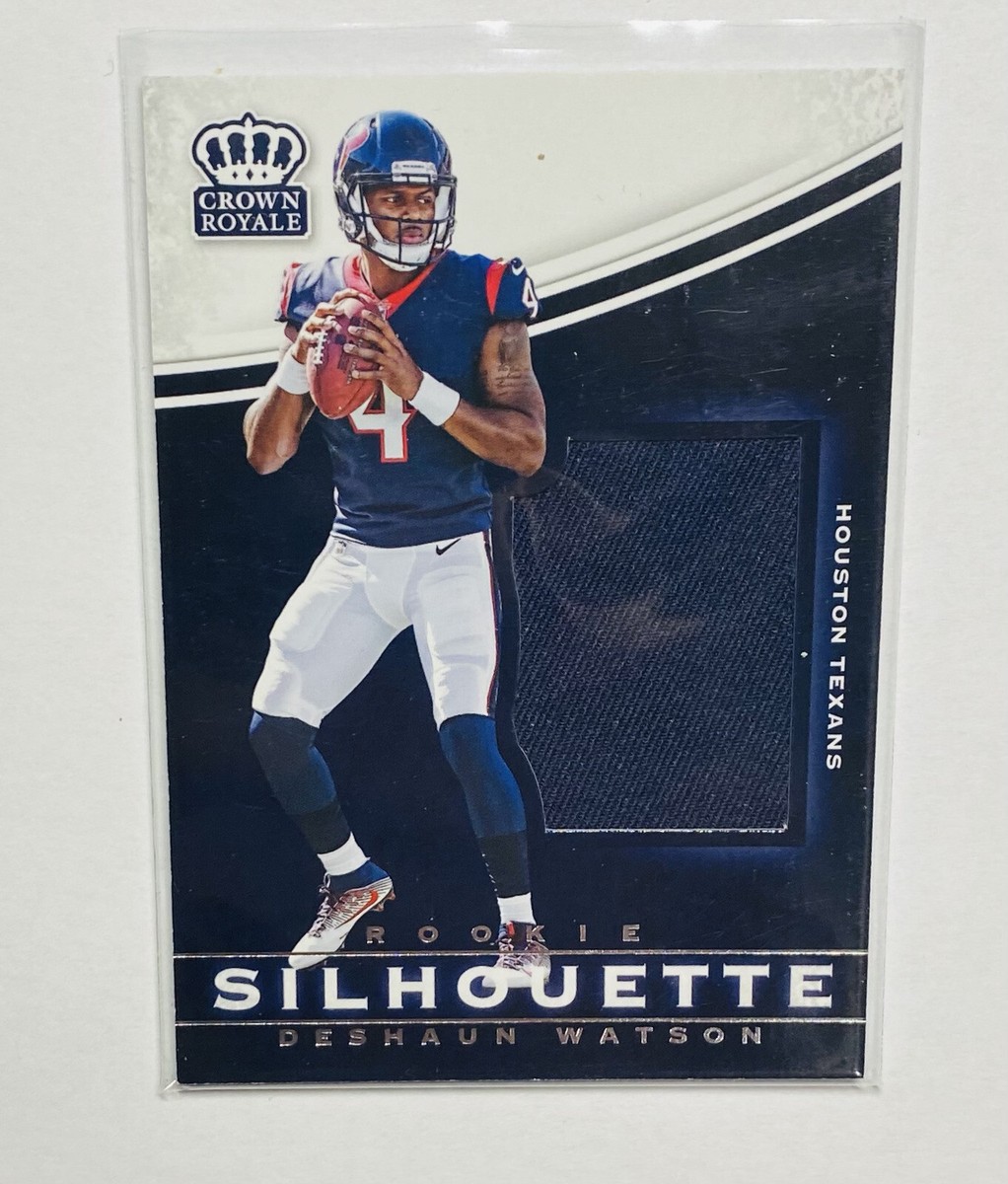 2017 Crown Royale Deshaun Watson Rookie Silhouette Jersey Patch