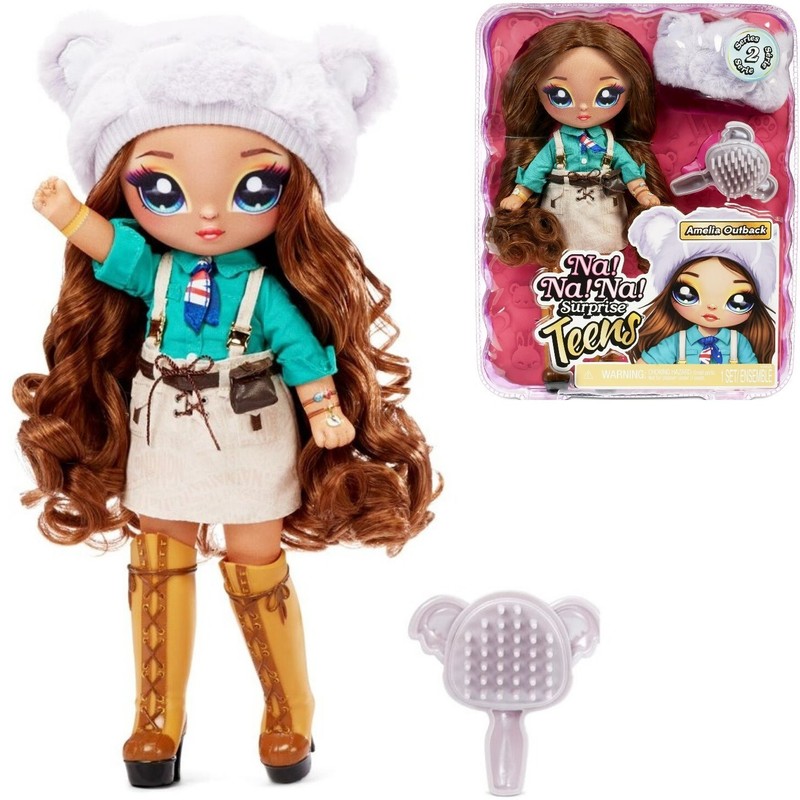 NA NA NA Surprise Teens AMELIA OUTBACK DOLL Series-2 11" Age 5+ ~ New in Package