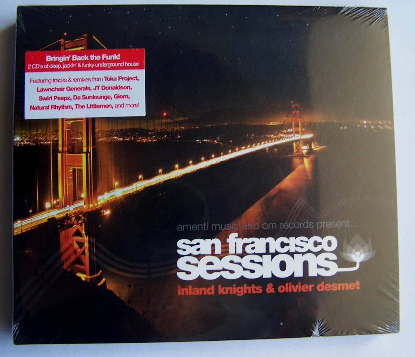 San Francisco Sessions  NEW SEALED 2xCD Deep Jackin + Funky Underground House