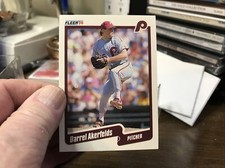 Darrel Akerfelds 1990 Fleer Update #U-41 Phillies