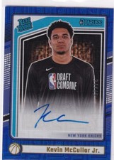 2024-25 Panini Donruss NBA No. 286 Kevin McCullar Jr. Rated Rookie Auto 24/49