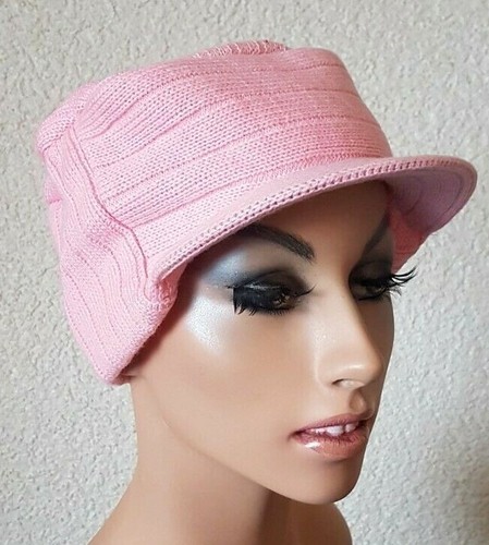 Damen Hut Mütze Strickmütze Lagenlook Winter Damenhut Visor Schirmmütze Chemo - Bild 3 von 3