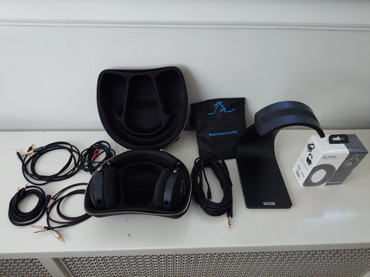 Focal Elear Headphones + NEW earpads, upgraded cables
