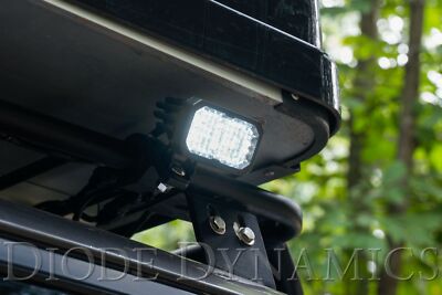 Diode Dynamics SS C2 White Pro LED Pod (pair) Combo Optic w/Amber Backlighting