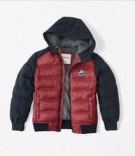 Abercrombie Fitch boys/girls soft shell puffer jacket