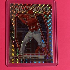 🚨🔥Nolan Arenado Will To Win Mosaic Silver Reactive SP St. Louis Cardinals 🔥🚨