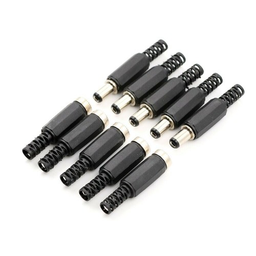 10PCS 5Male 5Female 5.5mm x 2.1m DC Power Socket Jack Connector Cable Plug Wire - Picture 3 of 10