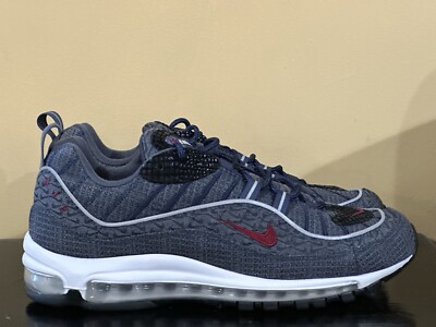 2018 Nike Air Max 98 QS  Thunder Blue  Mens Size: 9.5 worn in house for 20min