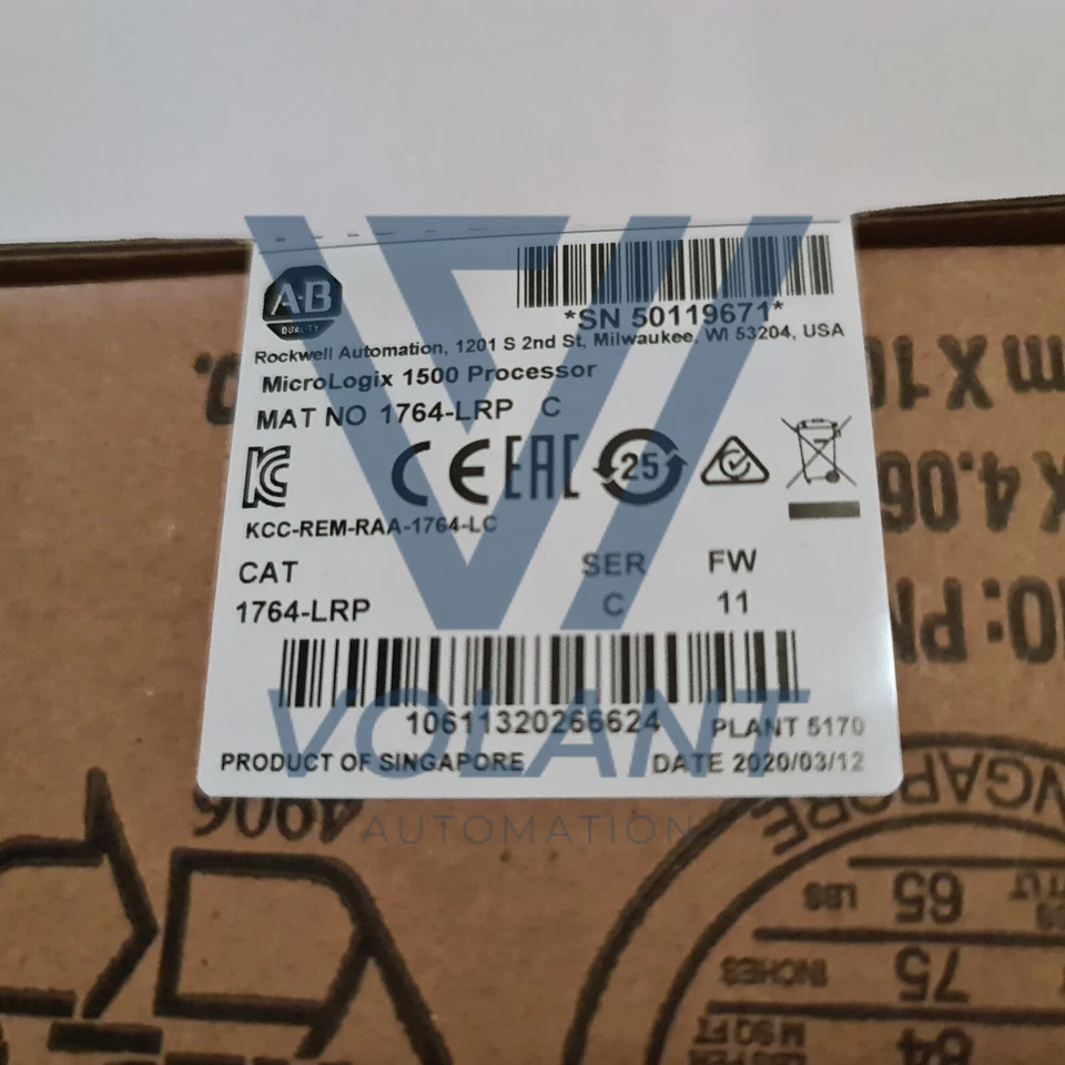 ALLEN BRADLEY - 1764-LRP - NEW & SEALED - FREE EXPRESS DELIVERY - Image 4 of 4