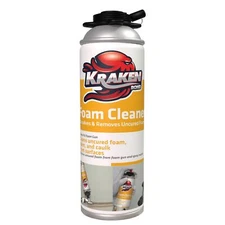 Spray Foam Gun Cleaner - 1x12.3oz Polyurethane Foam Insulation Cleaner Spray ...
